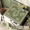 Carpets Kitchen Drain Pad Washing Machine Dust Cover Absorbent Microwave Dustproof Mat Tableware Bottle Cup Tapis Alfombra