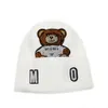 Beanie/Skull Capsデザイナーニット帽子Ins人気の冬の帽子クラシックレターグースプリントニットG-16