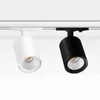 Éclairage sur rail Haute qualité Led éclairage sur Rail 3 phases 4 fils Rail encastré projecteur salon vêtements magasin plafond Surface monté Spot lampe YQ240124