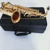 ALTO SAXOPHONE EBTUNE MÜZİK ANTERETİSİ Pirinç Profesyonel Aksesuarlarla Alto Saksafon Oynanıyor 00