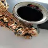 Dhl ups frete grátis saxofone alto saxofone alto eb tune tocando instrumentos musicais preto profissional com caso