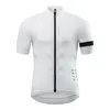 Racing Jackets WOSAWE Men Cycling Jersey White MTB Bike Shirts Bicycle Clothing Short Sleeve Reflective Summer Maillot Downhill