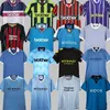 Retro Man Futbol Formaları 98 99 00 11 12 Şehir 1998 1999 2000 2011 1972 Eidos Gallagher Weah Tevez Kun Aguero Dzeko Kompany Vintage Manchester Gömlekleri Kit 07 08 09 82 83