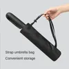 Guarda-chuvas à prova de vento forte 125cm anel reforçado fivela 10 osso duplo guarda-chuva automático homens grande fecho dobrável à prova d'água grande