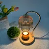 American Design Lampa stołowa bezdymne temperatura regulacja retro nocna aromaterapia i lampa topnienia wosku 240131