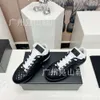 designer Chaneles Sneakers Diamond Wzorne buty zwykłe buty grube sportowe sportowe buty damskie okrągłe buty tenisowe