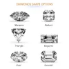 Voaino Style personnalisé or 18 carats cultivé en laboratoire Cvd Vvs diamant coupé pour fabriquer des bijoux réglables chaîne de tennis