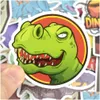 Muurstickers 100 stuks dinosaurus- en autostickers voor jongens kinderen cool grappig waterdichte sticker diy laptop skateboard lage reiskoffer Gui Dhfd1