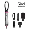 5 In 1 Multifunctiona Air Comb Negative Ion Hair Dryer Volumizing Salon Styling Tools Blow Dryers Hairdryer Curl Brush 240130