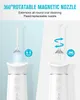 Nursal Water Dental Floser Cordless med magnetisk laddning för tänder rengöring, Nursal 7 rena inställningar bärbara laddningsbara oral irrigator, IPX8