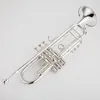 Stradivarius 190s 37 50e anniversaire Argent Trompette Pipe Plat Instrument Laiton Strudents