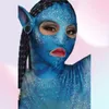 Women New Blue Avatar Couple Sexy Jumpsuit Stretch Prom Party Luxurious Stage Outfit Nightclub Show Costume Performing Halloween17531778