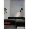 Wandlamp Wandlamp Modern Minimalistisch Creatief Verstelbare spotlight voor nachtkastje Slaapkamer Spiegellicht Gang Blaker Binnenarmatuur Dr Dhqgl