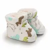 Niestandardowy nowonarodzony futrzany mnóstwo kolorów niemowlę maluch bawełny bawełniany szóste butę zimowe buty chłopiec anty slip uroczy but