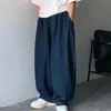Pantalon Cargo à jambes larges unisexe, Streetwear Baggy Jeans printemps automne hommes coréens amples droits vêtements de marque masculine 240125
