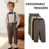 Trousers Formal For School Boys Children Kids Pography Pants Birthday Wedding Big Classic Fashion Costume