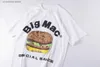 T-shirt da uomo 23SS 3D Hamburger Printing CPFM.XYZ Maglietta uomini Donne UE Taglia 100% Cotone Cpfm Top Tees Fashion Summer Lil Peep Beerserk T240202