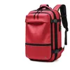 Viajando Mens 17,3 polegadas Laptop Mochila Vácuo Compressão Mochila Negócios Grande Capacidade Mochila Escolar Expansão Mochila Ao Ar Livre 240202