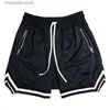 Shorts pour hommes Short de basket-ball de sport pour hommes short de sport en maille à séchage rapide pour l'été Fitness Joggers pantalon court respirant décontracté Scanties mâle T240229