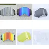 Geen verpakking Outdoor brillen CYK-20 Motorbril Goggles Helm MX Moto Crossmotor ATV Sport Glas Scooter Googles Masker Fietsen 4V2I