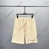 24SS Europa Männer Frauen Designer Shorts Hose Sea Wave Stickerei Jacquard Stoff Kurz Casual Brief Hosen Frühling Sommer Schwarz Khaki S-XL