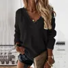 Plus size camisola de malha topos mulher outono inverno pullovers grandes grandes casual quente jumper roupas femininas L-XXXL 240202