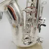 Popular saxofone alto YAS-62 e sax prata instrumento musical de alta qualidade com caso todos os acessórios