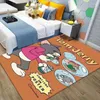 Tapis Toms et Jerrys imprimés, tapis de salle de jeux pour enfants, salon, chambre à coucher, antidérapant, cadeau d'anniversaire pour adultes, décoration de maison