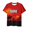 T-shirts pour hommes Red Dead Redemption 2 T-shirts Jeu 3D Imprimer Streetwear Hommes Femmes Mode Chemise à manches courtes surdimensionnée T-shirts pour enfants Tops