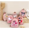 Ins Fashion Cute Bear Kuromi Pu Zaino Ragazza Soft Kitty Cat Accessori Borsa Ragazze Regalo di compleanno 6 colori Consegna di goccia Dh4K5