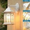 Lampada da parete per esterni impermeabile europea retrò loft industriale vento balcone nordico luce esterna illuminazione per porta da giardino