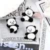 Broches Mode Cartoon Panda Metaal Emaille Broche Piloot Astronaut Badge Trendy Charme Revers Rugzak Sieraden Cadeau Voor Kinderen Vrienden