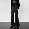 Männer Hosen Amerikanischen Stil Dekonstruiert Spleißen Silhouette Retro High Street Casual Lose Gerade Dünne Hosen Männliche Kleidung