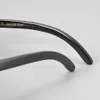 Handmadehighend Demi-monture de lunettes en corne de bœuf pour hommes et femmes d'affaires grand visage jambe de printemps ultra légère avec verre myopie 240118