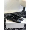 Aeyde designer Mary Jane Shoes Scarpe eleganti firmate Scarpe da balletto Scarpe casual piatte quadrate in pelle marrone nero Moda donna Scarpe comode da barca pigre 35-40 con scatola