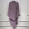 Robe longue Vêtements ethniques Eid Musulman Dubaï Abaya Femmes Smocks Manches Islamique Dubaï S Robe Noire Turc Modestie Dr Dhvde 15 styles