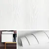 壁紙ビニール自己接着性防水木製壁ステッカーロールス家具装飾フィルムベッドルームホームデコレーション