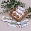 Hair Accessories Baby Girls Elastic Bows Headband Stretchy Knot Handmade Soft Cotton Solid Color Fashion Princess Bands