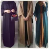 Roupas étnicas Simples Mulher Muçulmana Abaya Dubai Luxo Turco Saudita Abayas Abertas para Mulheres Kimono Islam Oração Roupas Kaftan Hijab Robe