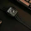 Relojes de pulsera TSAR BOMBA316L Bisel de acero inoxidable Reloj mecánico para hombres Espejo de cristal de zafiro con luminoso 50 m impermeable
