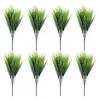 Decorative Flowers Artificial Grasses Outdoor Bright Faux Plastic Greenery Shrubs Garden Porch Window Box Decorating