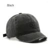 Ball Caps SLECKTON Baseball Cap For Men And Women Short Brim Washed Letter Sun Hats Outdoor Sport Peaked Casual Snapback Unisex