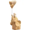 Kreatywny uroczy słonia rzeźba dekoracja zwierząt sztuka rzemiosła salon kawiarnia El Dekoracja Dekoracja 240119