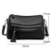 Damen-Handtasche aus Leder, kleine Luxus-Umhängetasche, Cross-Body-Kissen, modische Messenger-Taschen, vielseitige Damen-Handtasche aus echtem Leder 240130