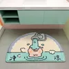 Tapijten Cartoon Tapijt Wateropname Badtapijt Vloermat Badkamer Pluche Warm Antislip Schattig Dierenslaapkamer