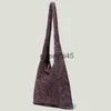 Shoulder Bags Siny Large Capacity Soft Knied Bag Luxury Designer andbags For Women Purse 2023 New Fasion Simple Soulder UnderarmH2422