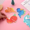 Party Favor 24pcs/set Cartoon Wooden Puzzle Dinosaur Car Pattern Toys Treats Kids Birthday Gifts School Favors Goodie Filler