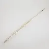 Pearl Quantz 795 C Tune Flute Cupronickel Tube permukaan berlapis perak 17 klawisze Otwórz otwór Flute Dengan E Keys Alat Musik