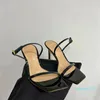 Frauen Mode Damen Schuhe Patent Leder Alle-spiel Ankle Strap High Heel Sandalen Anzug Weibliche Beige Karree Designer Komfort summe