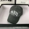 ve bb erkek şapkalar snapbacks kadınlar şapka 2024 yeni tasarımcı Parisli aile kişiliği delikli beyzbol şapkası kadın çiftler mektup moda gündelik düz dil şapkası erkekler